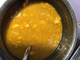 油を使わないカレー