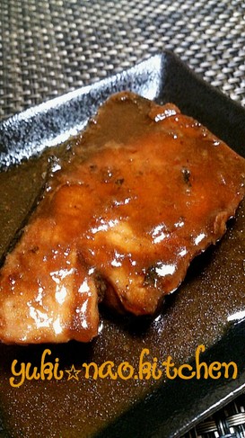 ☆ぶりの照り焼き*生姜風☆
