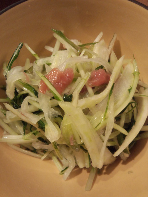 さっぱり！大根と水菜の浅漬け風サラダの画像