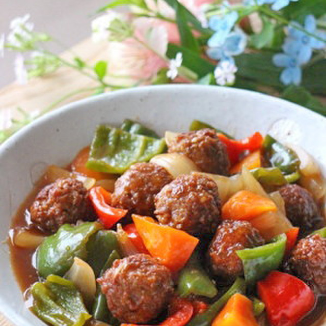 野菜たっぷり 肉団子の甘酢あんかけ レシピ 作り方 By ｱﾄﾘｴ沙羅 クックパッド