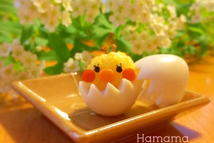 簡単 うずらの卵でひよこちゃん キャラ弁 レシピ 作り方 By Haママ クックパッド 簡単おいしいみんなのレシピが366万品