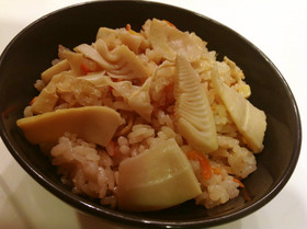 みんな満足☆しっかり味のたけのこご飯☆