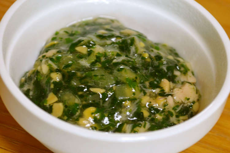 離乳食 中期 納豆ツナあんかけお粥 レシピ 作り方 By つちかな クックパッド 簡単おいしいみんなのレシピが366万品