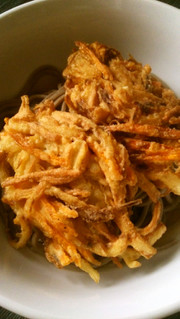 *玉ねぎと人参だけでかき揚げ*の写真