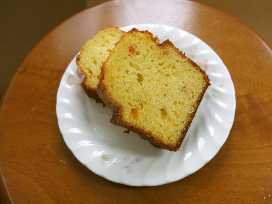 杏のパウンドケーキの画像