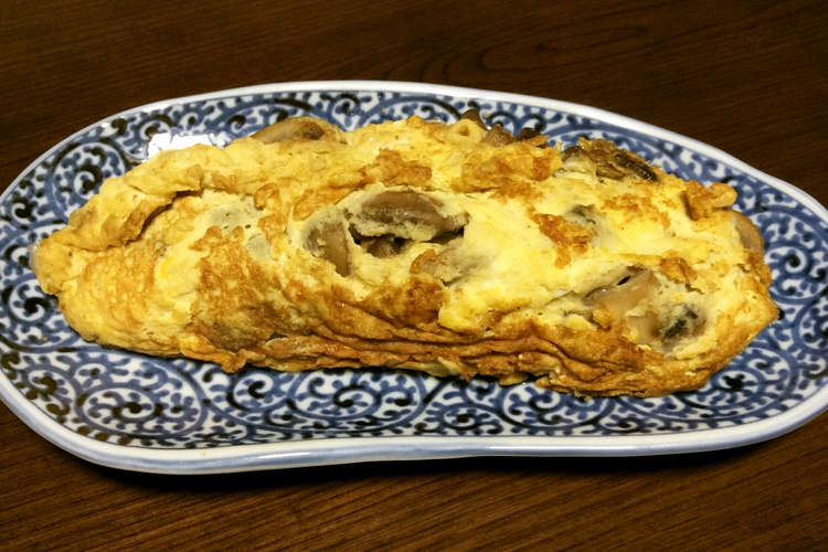 シンプルなマッシュルームのオムレツ レシピ 作り方 By Oyukidesu クックパッド