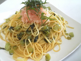 さっぱり!簡単!明太子スパゲッティ!