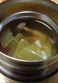 すごく簡単な野菜スープ(^^)/