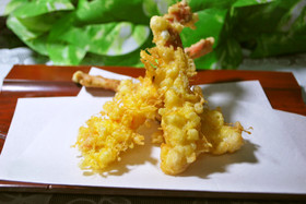 ずわい蟹の足天麩羅