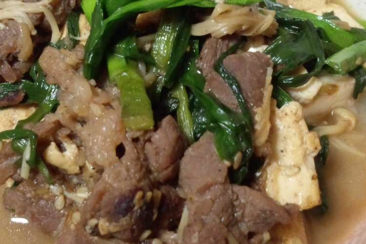 コストコプルコギビーフとニラの肉豆腐 レシピ 作り方 By くまた クックパッド 簡単おいしいみんなのレシピが352万品
