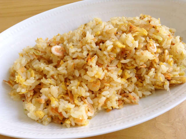 香ばしいおいしさ 桜海老チャーハン レシピ 作り方 By ねこにゃんたろう クックパッド