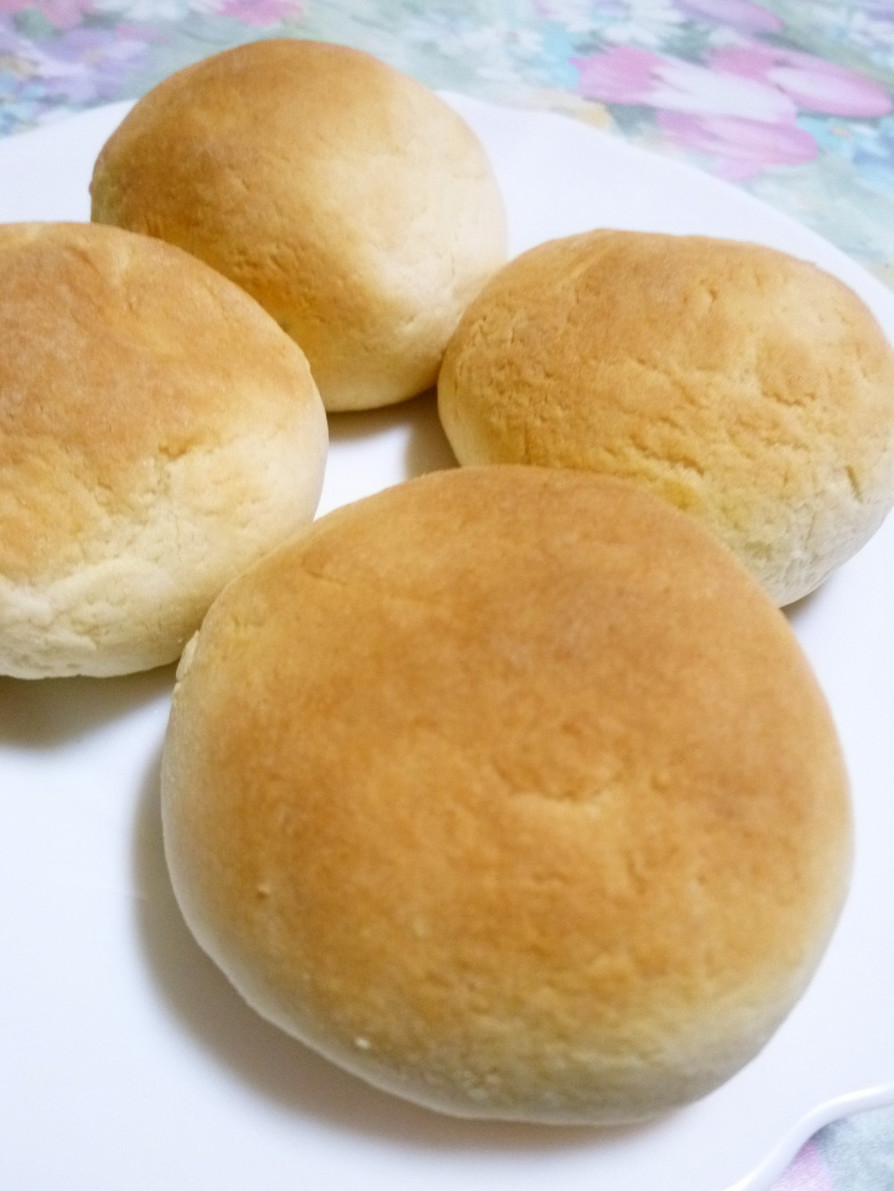 ＢＰで発酵なし☆簡単クリームパンの画像
