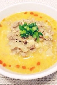 味噌汁リメイク☆坦々麺