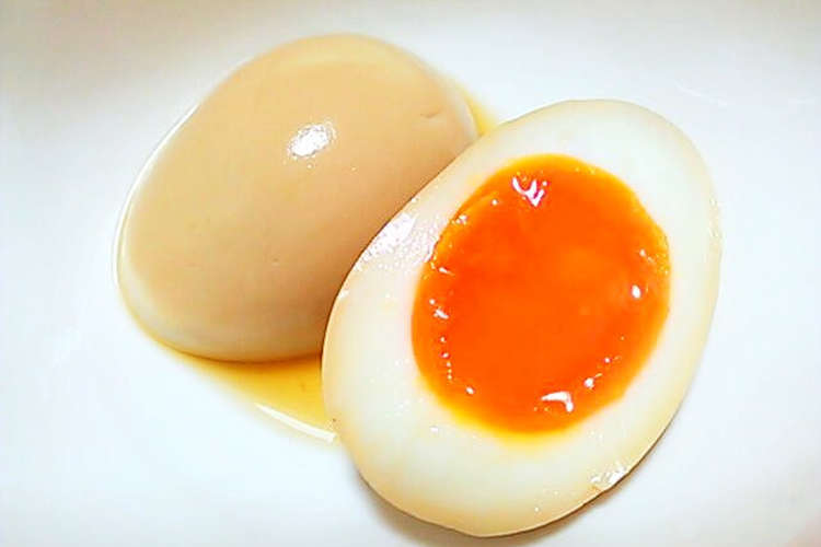 味付け煮卵 あじ玉 ２種 味しみのコツ レシピ 作り方 By ハートフルキッチン麗 クックパッド 簡単おいしいみんなのレシピが366万品