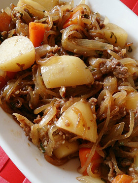 ♥コストコのプルコギで肉じゃが♥