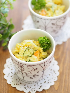 絶品♥カレー風味のポテトサラダ♥