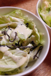 激ウマ簡単♡白菜と塩昆布のシーザーサラダ