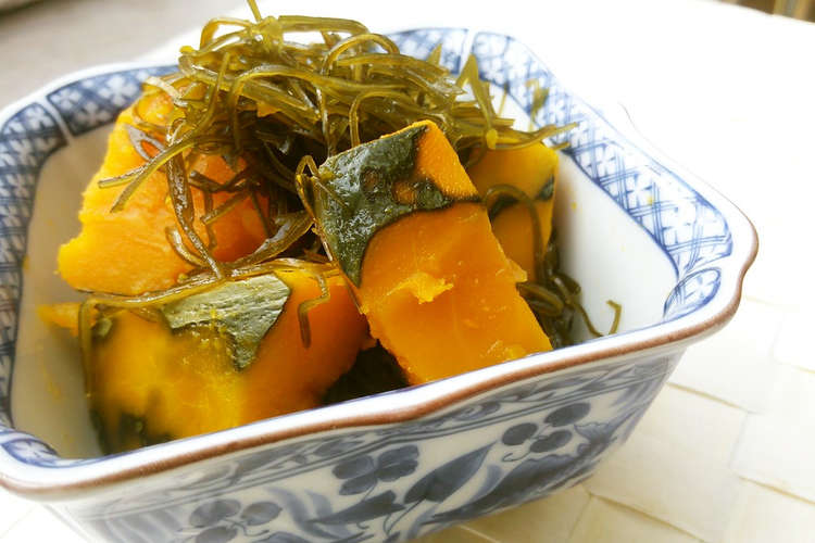 刻み昆布とかぼちゃのホッとする煮物 レシピ 作り方 By やまひここんぶ クックパッド 簡単おいしいみんなのレシピが352万品