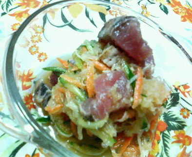 ヘルシーオイシー☆野菜素麺の写真