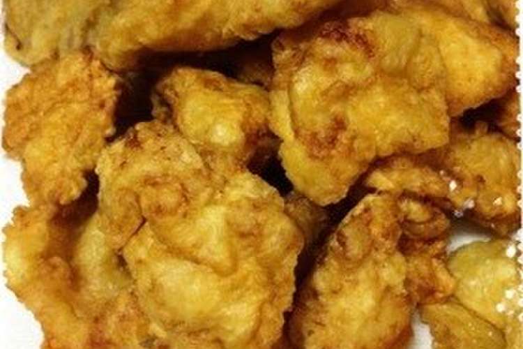 簡単に 冷めても美味しい とり天 レシピ 作り方 By おくあや 55 クックパッド 簡単おいしいみんなのレシピが352万品