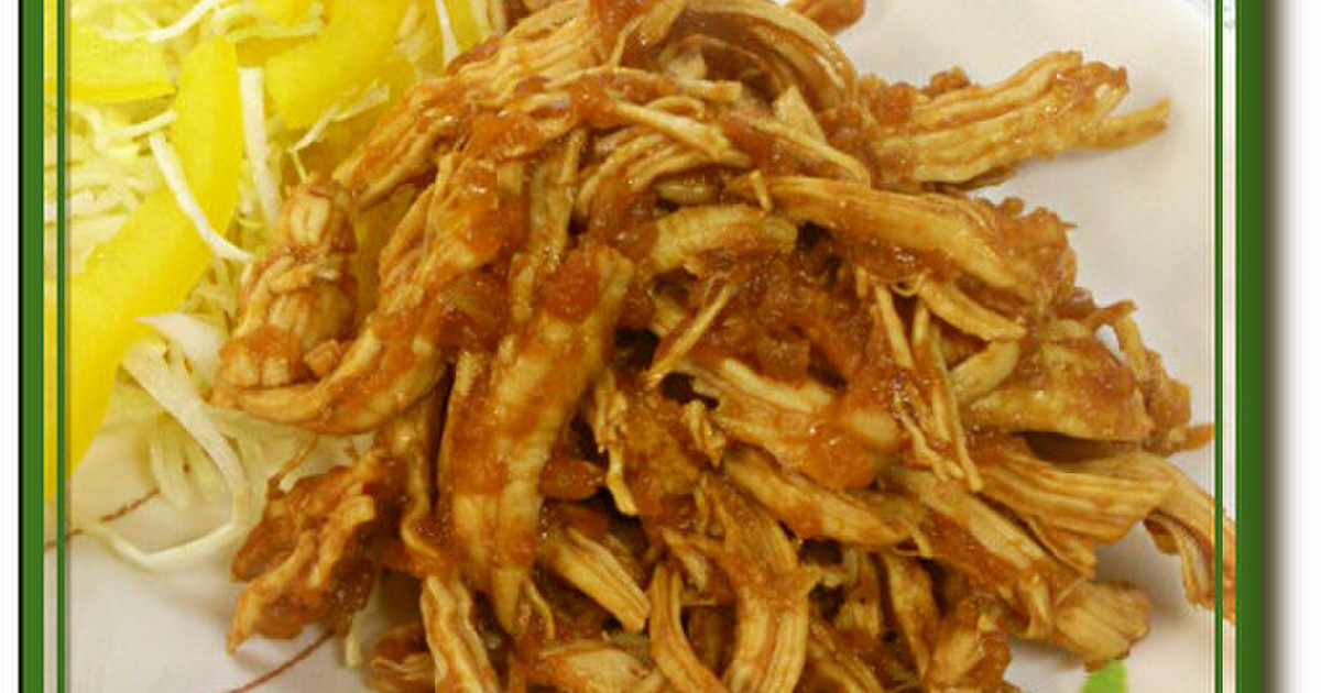 簡単なBBQプルドチキンのレシピ