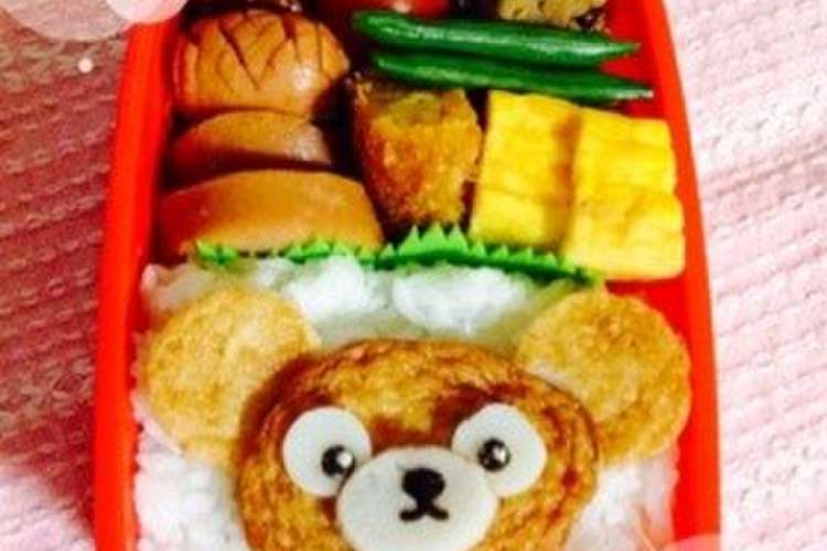 キャラ弁 簡単ダッフィーのお弁当 レシピ 作り方 By Mi No クックパッド 簡単おいしいみんなのレシピが352万品