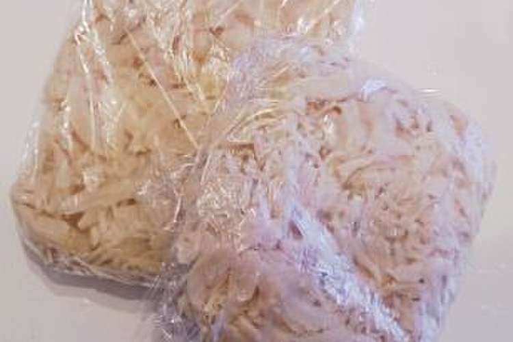 ズボラでも簡単に 鶏ササミの冷凍保存方法 レシピ 作り方 By えみな クックパッド 簡単おいしいみんなのレシピが352万品