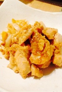漬けて焼くだけ♩鶏の甘辛味噌焼き