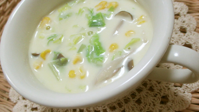 市販コーンスープ 野菜 きのこ アレンジ レシピ 作り方 By Sakura クックパッド 簡単おいしいみんなのレシピが373万品