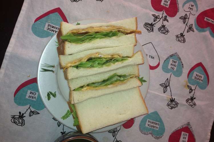 レタスたっぷり食べれる 卵サンド レシピ 作り方 By 味魔女 クックパッド 簡単おいしいみんなのレシピが363万品