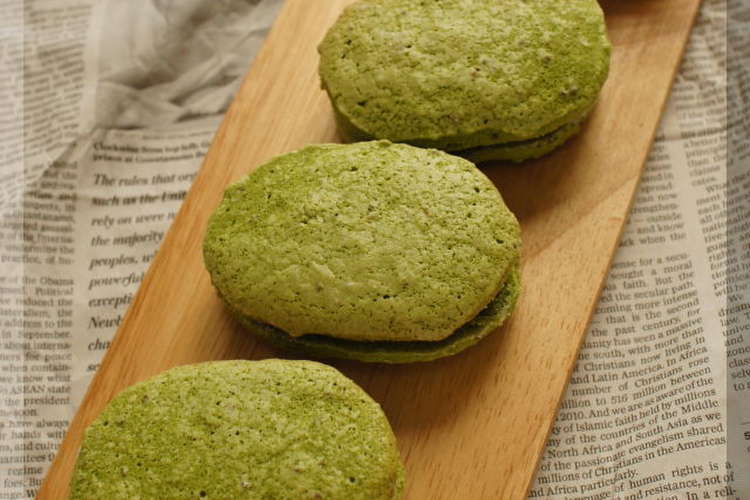 フランス菓子 抹茶ダックワーズ レシピ 作り方 By Alice クックパッド 簡単おいしいみんなのレシピが355万品