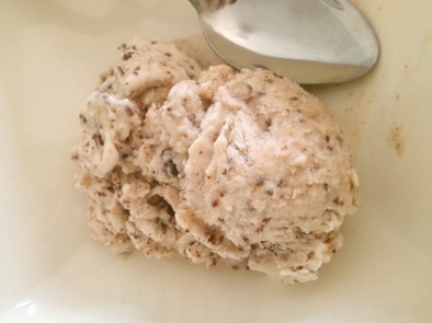 手作りチョコチップアイスクリームの写真