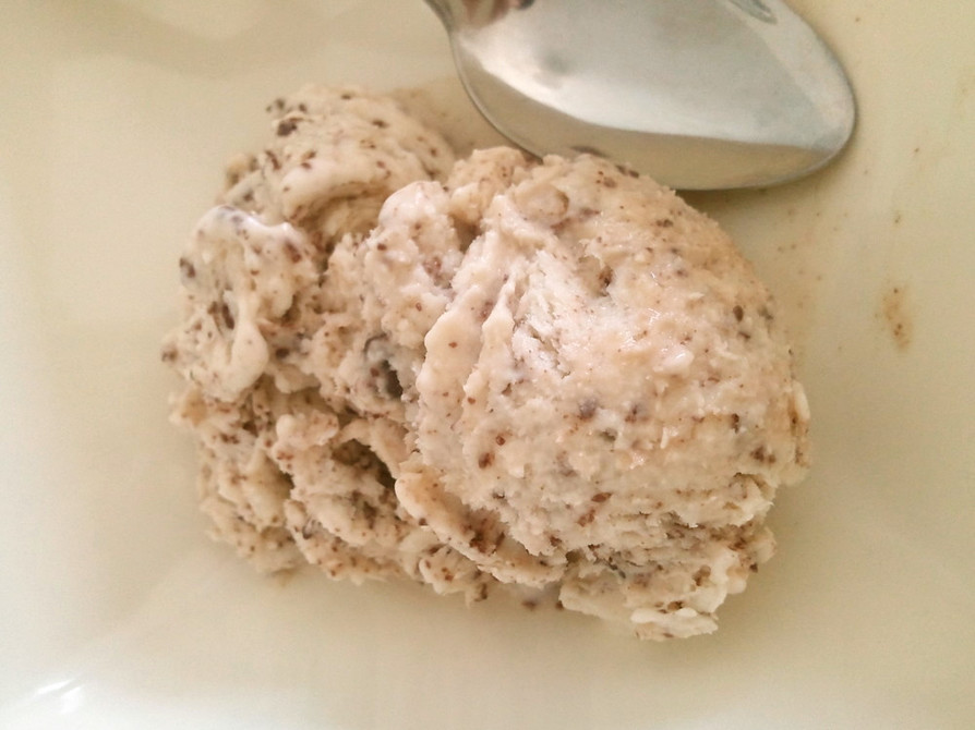 手作りチョコチップアイスクリームの画像