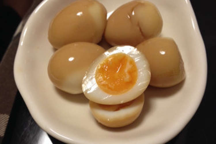 半熟うずらの味付け卵 レシピ 作り方 By たつりえ クックパッド