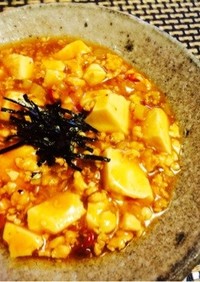 【20分】麺つゆで☆和風な麻婆豆腐