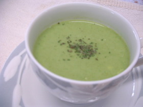 青梗菜のポタージュ