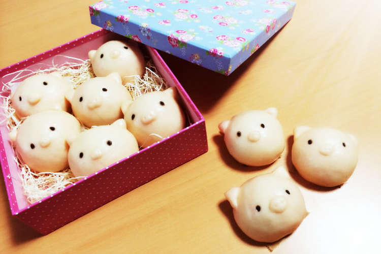 ブタまんじゅう レシピ 作り方 By Kami0501 クックパッド 簡単おいしいみんなのレシピが352万品