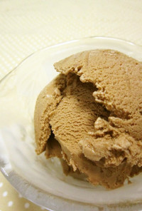 ヘルシー☆豆乳入りチョコアイスクリーム
