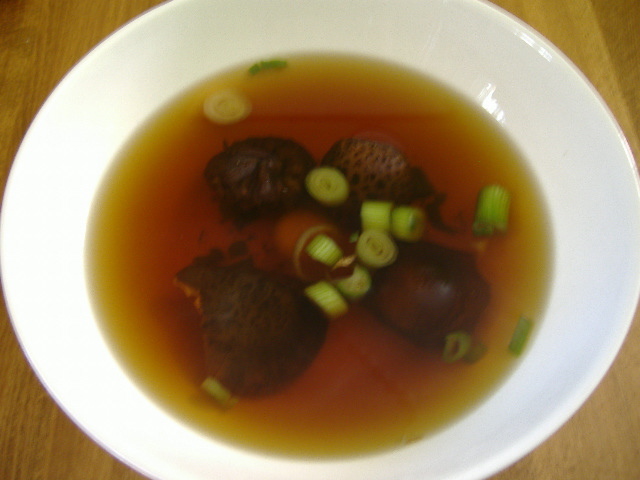 健康椎茸スープの画像