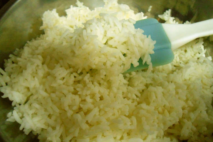 炒飯用パラパラご飯の作り方