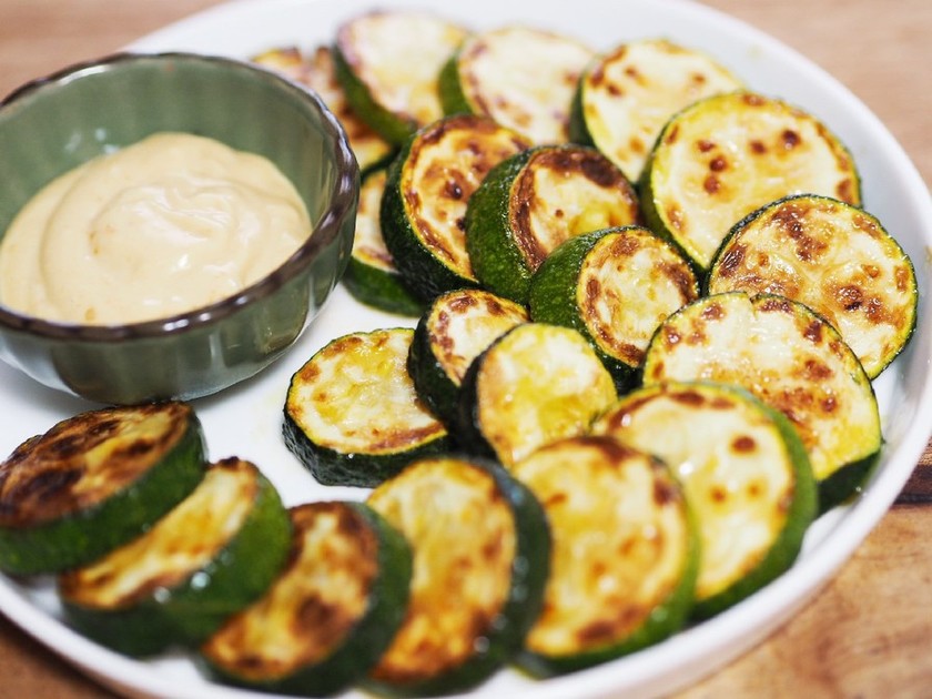 ズッキーニのミートボールのレシピ