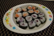 手づかみ応援幼児食!海苔巻きおにぎりの写真