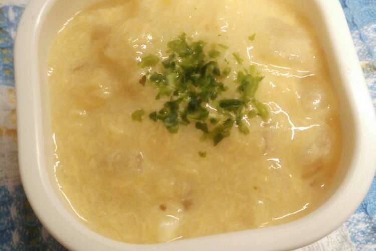 離乳食 後期 コーンと玉ねぎのスープ レシピ 作り方 By Symksrt クックパッド 簡単おいしいみんなのレシピが376万品