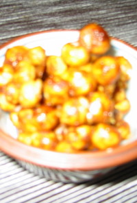 豆麩で☆キャラメルナッツポップコーン