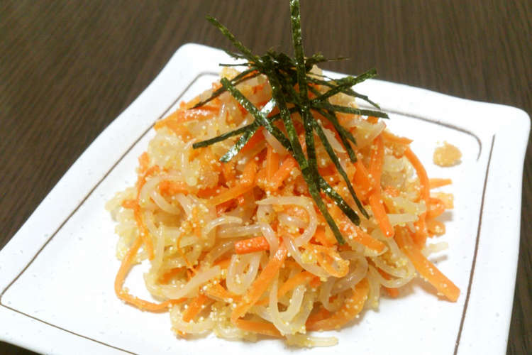 白滝と人参の明太子炒め レシピ 作り方 By Sato99ing クックパッド 簡単おいしいみんなのレシピが352万品