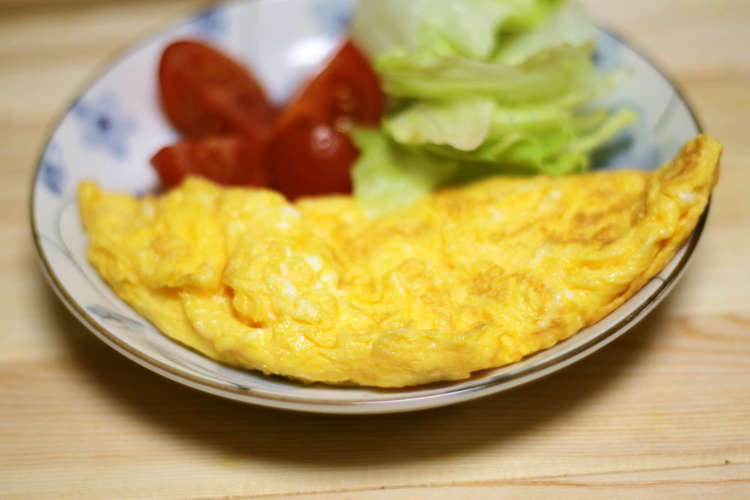 プレーンオムレツ レシピ 作り方 By ひるね クックパッド