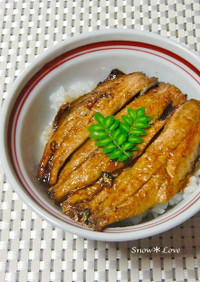 魚を美味しく★花椒風味のイワシ丼
