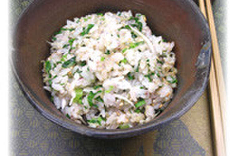 薬膳家レシピ じゃこ菜飯 レシピ 作り方 By 漢方キッチン クックパッド 簡単おいしいみんなのレシピが360万品