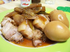 らふてー 【豚の角煮】
