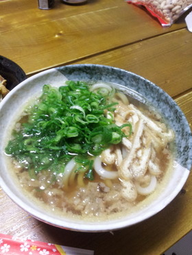 男子大好き!名物カスうどん(^^)